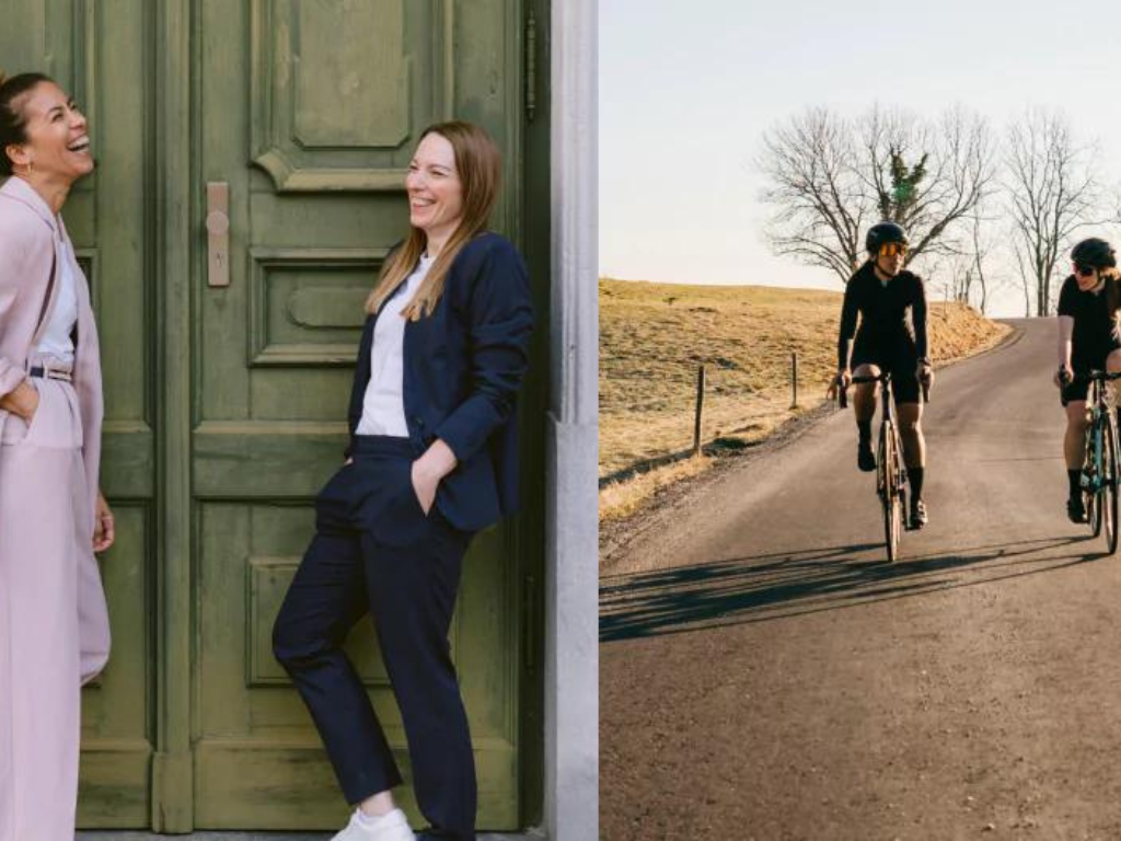 Kama: 2 Austrian women develop Racing Bike Fashion from PET Bottles