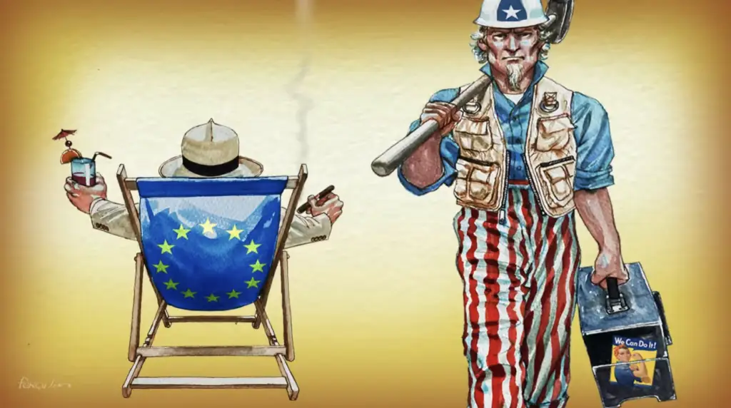 Europe's competitive position has weakened in comparison to America